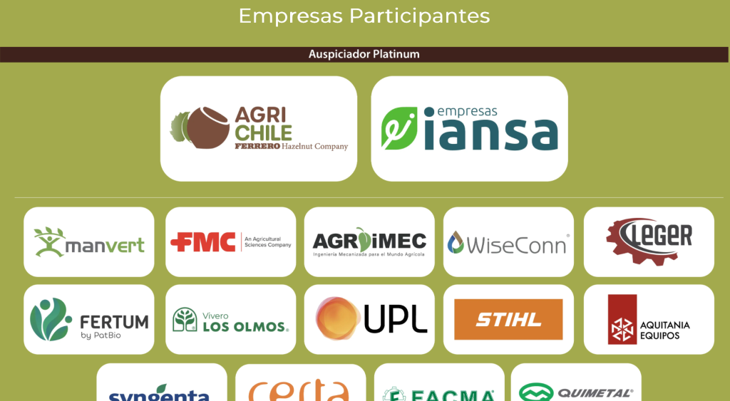Tu empresa aún puede ser parte del mayor encuentro de la industria de las avellanas… mira las empresa confirmadas (hasta ahora)