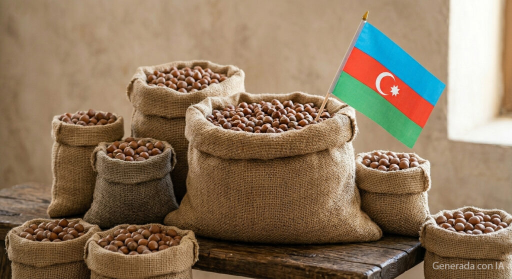 Exportaciones de avellanas de Azerbaiyán crecen con fuerza y consolidan su posición global